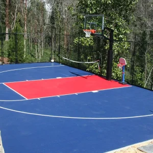 20 Feet X20 Feet 6mx6m Half Basketball Court Backyard Basketball Court Mini Basketball Court Flooring