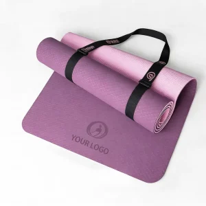 20 PCS TPE Yoga Mat Non-Slip Eco-Friendly Gym Mat with Carry Strap