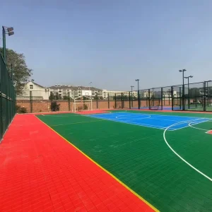 20X30 Basketballs Court Tiles Outdoor Interlocking Plastic Flooring Pp Tile Portable Sport Court Plastic Tiles