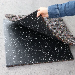 20mm Interlocking EPDM Rubber Anti Slip Gym Flooring for Weight Rooms and Fitness Centers