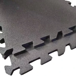 20mm Interlocking Shock-Absorbing Rubber Gym Floor Mat Roll for Sports Use