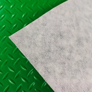 20mm PVC Steel Patterned Non Woven Vinyl Flooring Commercial Industrial Grade Indoor Use Non Slip Flame Retardant Wear Resistant