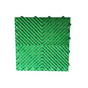 20mm Thick Anti-Slip Interlocking Garage Flooring Tiles Plastic PP Car Washes Hotel Car Parking