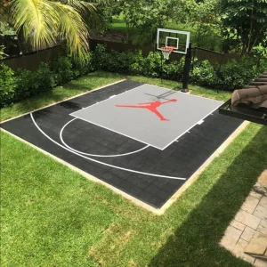 20×20 DIY Eco Friendly Waterproof Fireproof Basketball Court Garden Backyard Shock Absorption Durable Interlocking Flooring