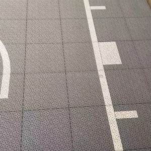 Size 30*30 Feet 900 Pcs and Carpet Customize Size Suspended Floor Anti-slip Floor Paint for Basketball Court
