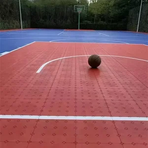 20×25 Feet Outdoor Interlocking Sport Court Tiles for Backyards
