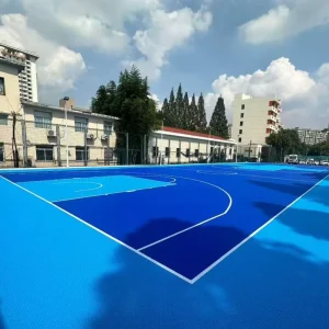 20x25ft Outdoor Multi Purpose Sports Floor Tiles Interlocking PP 16mm Thick CE Certified Eco Friendly Basketball Court Mat for