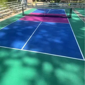 20x44ft PP Pickleball Court Portable Plastic Modular Floor Tiles for Pickleball Sport