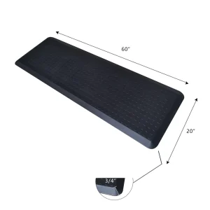 20×60 Cushioned PU Anti-Fatigue Mat for Kitchen and Office Floors