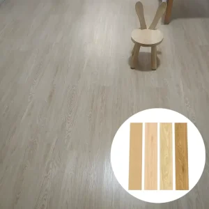 22 Mil Wear Layer SPC Rigid Vinyl Waterproof Plank 6mm Wood-Style Kitchen Flooring