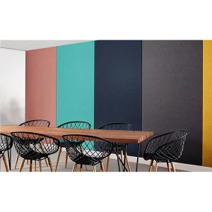 24mm Modern Acoustic Decorative Panels for Living Room Bedroom Colorful Wall Ceiling Panels Highly Effective Sound Absorption