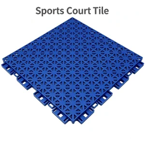 25*25cm PP Interlocking Floor Tiles Soft Grid Surface for Elderly Activity Venues & Kindergarten Play Areas