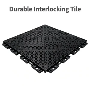 25*25cm PP Modular Floor Tiles Waterproof Grid Surface for Kindergarten Entertainment Plaza & Sports Halls