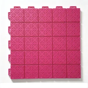 25-Grid Soft Connection PP Suspended Modular Tiles 1.8cm Thick for High-Grade Kindergarten Use