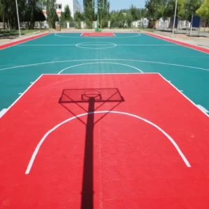 25X25 20X20 Outdoor Basketball Court Floor Sports Tiles Basketball Sports Flooring