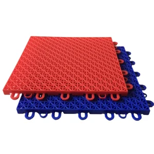 25cm 3/4 Interlocking Sports Badminton Tennis Hockey Tiles Anti-Slip