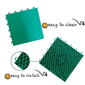 25cm Portable Outdoor PP Plastic Modular Interlocking Basketball Court Sports Flooring