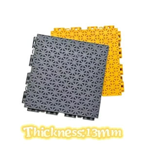25cm Sports Court for Home Terraces Soft Snap on Sports Flooring Basketball Court Tennis Court