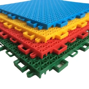 25cm x 25cm PP Outdoor Basketball Court and Playground Flooring for Hotels