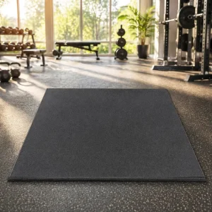25mm Natural Rubber Soundproof Shock-Absorbing Gym Flooring Puzzle Tiles