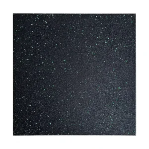 25mm Thickness Colorful Speckles Gym Rubber Floor Tiles Rubber Flooring Mat for Playground 50*50cm