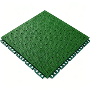 290g Cross Pattern Flower TPE Interlocking Floor Tiles Indoor Outdoor Sports Venues