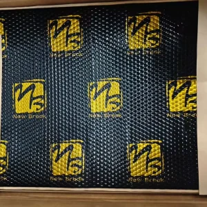 2mm Butyl Rubber Sound Insulation Pad 460x800mm Wall and Floor Noise Reduction Vibration Damping Material