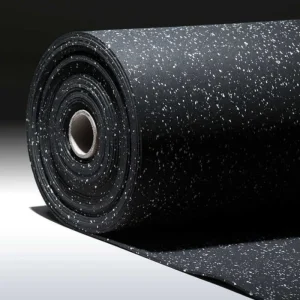 3-12mm Gym Shock Absorption Recycled Rubber Floor Roll EPDM+SBR