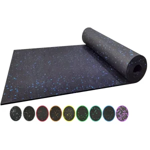 3-12mm Indoor EPDM Rubber Flooring Roll for Fitness