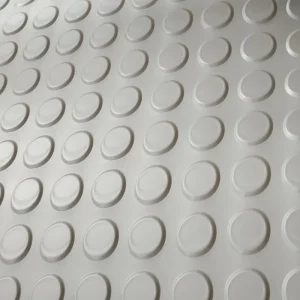 3-8mm Thickness High Tear Resistant Stud Pattern SBR Rubber Sheet for Logistics Warehouse Anti Slip Floor Lining