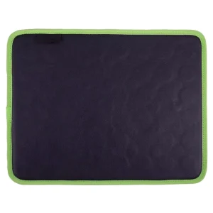 3-Piece Magnetic Tool Storage Mat Set Black-Green