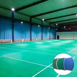 3.5-6mm Professional Pickleball Basketball Court Floor Mat Indoor Anti slip Flooring Roll PVC Vinyl Court Carpet for Badminton
