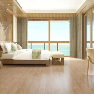 3.5mm-8mm SPC Click Flooring Moisture-Proof Wear-Resistant Anti-Corrosion Wood-Look Anti-Slip Modern Minimalist Design