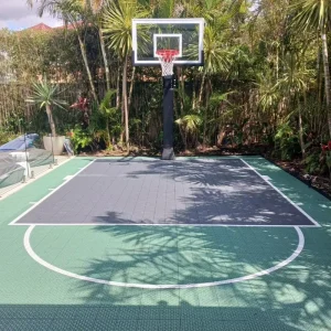 30 Feet* 30 Feet Outdoor Sports Flooring Basketball Field Material Modular Interlocking Floor