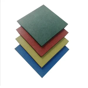 30 mm EPDM Rubber Sports Court Flooring, Waterproof, Noise-Insulating, Gym, School, Outdoor Children’s Playground