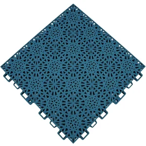 30.48×30.48cm Star Pattern PP Interlocking Suspended Floor Tiles for Mid-High End Sports Venues