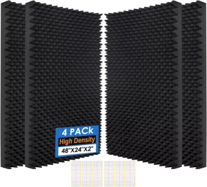 30cm*30cm High Efficiency Acoustic Panels Sound Absorbing Moisture Proof Wear Resistant Wall Panel for Commercial