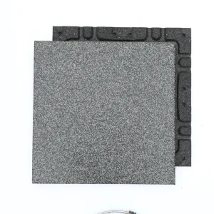 30mm Rubber Gym Flooring Tiles for Weightlifting CrossFit Commercial Gym