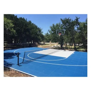 30×30 Feet FIBA Approved Multi-Sport Court Plastic Flooring Tiles for Pickleball and Basketball