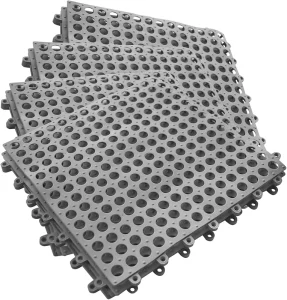 30x30cm Anti-Slip Shower Bathroom Swimming Pool Tile Soft PVC Spliced Modular Pads