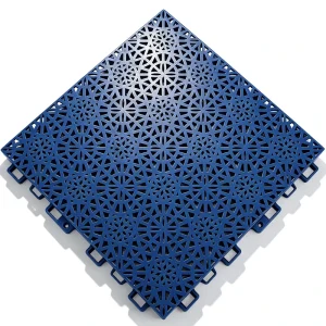 320g Lucky Star Design PP Interlocking Floor Tiles for Indoor Outdoor Playgrounds & Sports Courts