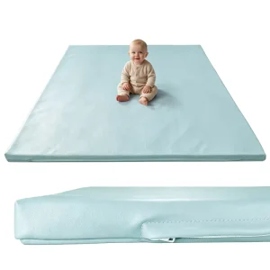 3CM Foam Double-Sided Waterproof PU Leather Removable Mat for Kids Crawling and Playing Living Room Bedroom Tatami Carpet