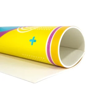 3D Digital Custom Printed Vinyl Flooring Non-Slip Colorful Indoor Gym Pickleball Mat for Kindergarten