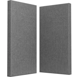 3D Model Fiberglass Sound absorbing Panel Wrapped in Modern Fabric Design Used for Offices and Recording Studios