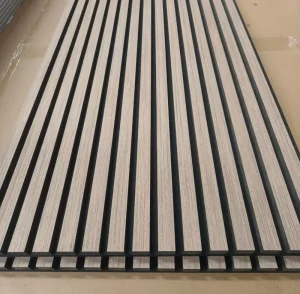 3D Model Modern Design Acoustic Panel for Hotel Soundproof Wooden Acoustic Panel Veneer Finish Akupanel for Studios