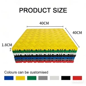 3D-Pattern Interlocking Anti-Slip Plastic Garage Tiles for Car Wash and Indoor Detailing