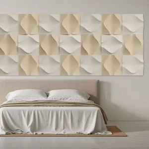 3D Polyester Fiber Modern Acoustic Wall Panels with High NRC for Office Meeting Rooms Outdoor Bedroom Use