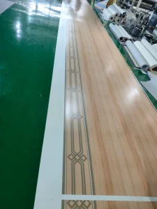 3D-Printed Waterproof Eco-Friendly PVC Vinyl Flooring for Commercial Indoor Supermarket Use with Customized Patterns