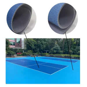 3mm Thick Eco-Friendly Shock-Absorbing Portable Pickleball Court Flooring Surface for Indoor and Outdoor Use