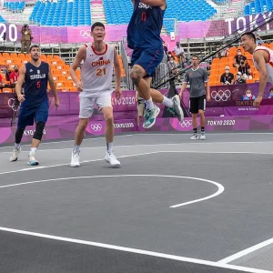 3×3 Approved by Fiba Sport Hall Floor Basketball Court Flooring Outdoor for Match With Best Quality